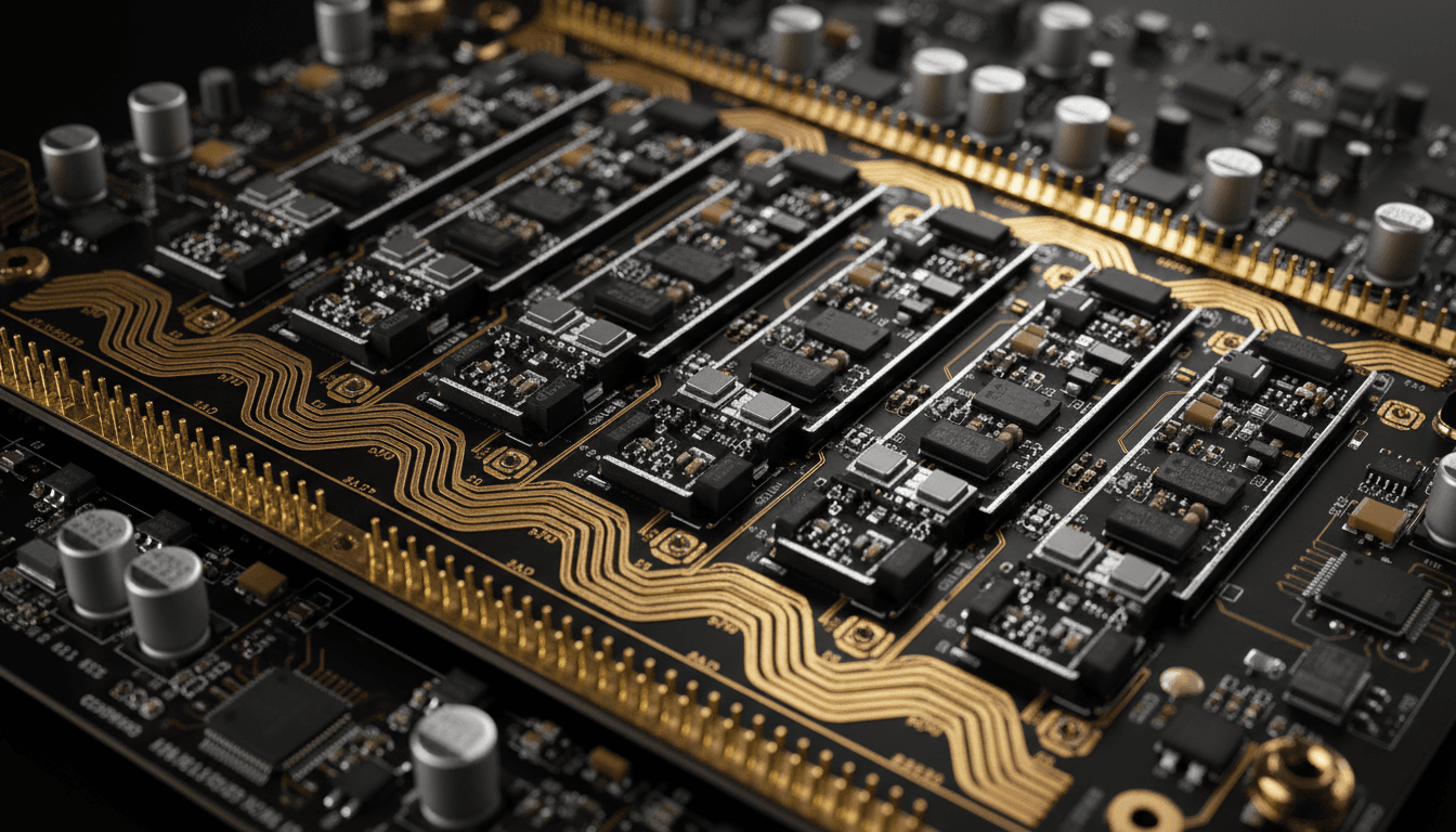 7-channel amplification circuit board